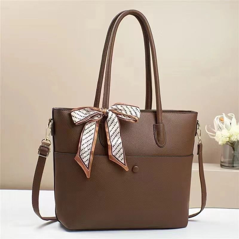 Leather Bag With Bow